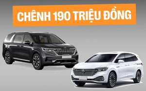 Chênh 190 triệu, đây là những khác biệt cơ bản giữa Volkswagen Viloran bản 'base' và Kia Carnival cao cấp nhất