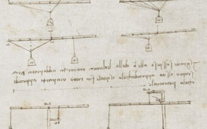 Bản phác thảo cho thấy thiên tài Leonardo da Vinci đã nắm bắt được lực hấp dẫn trước Isaac Newton cả một thế kỷ