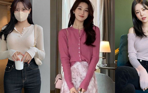 10 chiêu phối áo len mỏng cực đẹp vào mùa Xuân