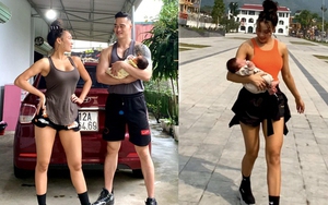 Sau sinh mẹ 3 con phục hồi sức khoẻ, về dáng thon gọn siêu nhanh nhờ quan điểm ở cữ "4 không"