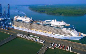 Siêu tàu thuộc top 10 thế giới cấp bến vào cảng Bà Rịa - Vũng Tàu