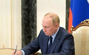 Tổng thống Putin ký luật đình chỉ sự tham gia của Nga trong hiệp ước START