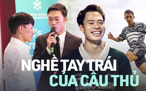 Dàn cầu thủ của Đội tuyển Việt Nam với nghề tay trái khiến nhiều người ngưỡng mộ