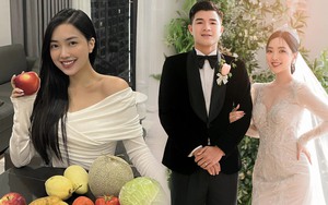 Gái xinh Bắc Giang lấy cầu thủ quê Phú Thọ "nhà to nhất xã", ngày cưới diện 3 chiếc váy giá 1 tỷ đồng, được chồng yêu chiều