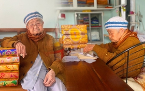 Cả đời may gối cung đình, đến tuổi 101 cụ bà vẫn miệt mài se chỉ luồn kim