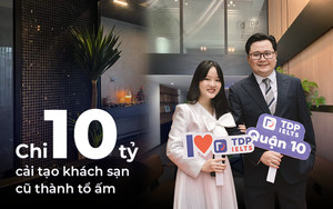 Vợ chồng 9x chi 10 tỷ đồng cải tạo khách sạn cũ 700m2 thành ngôi nhà cực phong cách: Vừa là tổ ấm, vừa kinh doanh giúp "tận dụng hiệu quả tối đa"