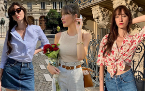4 kiểu áo được phụ nữ Pháp ưa thích vào mùa hè
