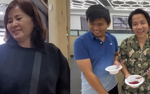 Bắt gặp mẹ Vương Phạm xắn tay áo thu dọn bát đĩa, cách xưng hô với Khoa Pug làm dân tình không biết ai mới là chủ quán lẩu 23 tỷ