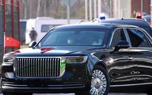 Cận cảnh chiếc limousine Hồng Kỳ được Chủ tịch Trung Quốc Tập Cận Bình sử dụng trong chuyến thăm Nga