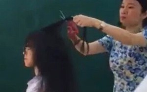 Cô giáo cắt tóc nữ sinh: Giáo viên không mạnh tay, học sinh không thể ngoan