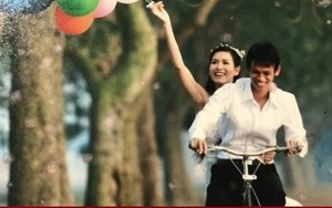 Nguyệt 'Phía trước là bầu trời' khoe ảnh cưới chụp 15 năm trước