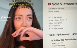 Nhờ phần mềm AI lập kế hoạch du lịch Việt Nam, nữ du khách nhận được cái kết vượt sức tưởng tượng