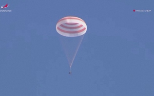 Tàu Soyuz MS-22 của Nga trở về Trái Đất an toàn