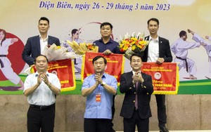Giành 20 HCV, karate Hà Nội xếp nhất giải vô địch miền Bắc 2023