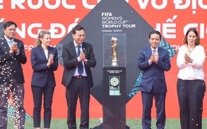 Cup vàng FIFA World Cup 2023 bắt đầu hành trình tại Việt Nam