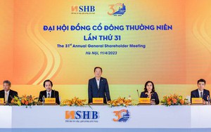 ĐHĐCĐ SHB: Mục tiêu lợi nhuận vượt 10.000 tỷ, chia cổ tức 18%, tiếp tục kế hoạch bán vốn cho nước ngoài