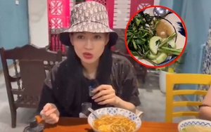 "Chiến thần" Hà Linh bị dân mạng đào lại hàng loạt review trước sau bất nhất: Khó hiểu nhất là màn ăn súp hải sản