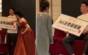 Nam nhân viên bốc thăm trúng giải 'nghỉ phép 365 ngày hưởng nguyên lương'