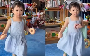 Cường Đô La trêu con gái cực "bá đạo": Suchin vẻ mặt hốt hoảng bỏ chạy khiến Đàm Thu Trang vừa thương vừa buồn cười