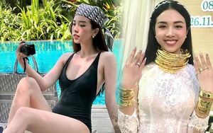 Nàng Hậu Vbiz lấy chồng Tiến sĩ hơn 10 tuổi: Từng gây choáng vì đeo vàng trĩu cổ trong ngày cưới, giờ rời xa showbiz, bán hàng online