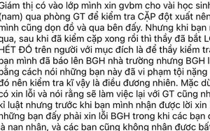 Vụ giám thị cho lột quần áo nam sinh: Trường Hermann Gmeiner nói gì?