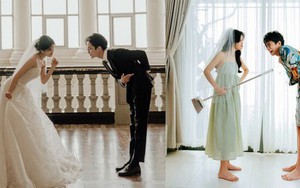 Bộ ảnh cưới của Tizi - Đích Lép: 10 năm bên nhau cái kết quá ngọt ngào