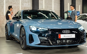 Audi RS e-tron GT giá 5,9 tỷ đồng tại Việt Nam: Sạc 5 phút đi 100km, đặt hàng 6 tháng mới có xe