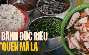 Hàng bánh đúc riêu ở Hà Nội chỉ bán 5 ngày trong tháng