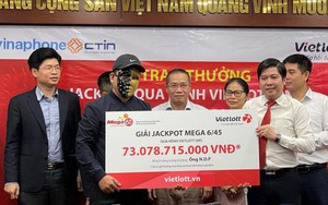 Trúng Vietlott 73 tỉ đồng, người đàn ông ở TP HCM lập tức báo tin mừng cho vợ
