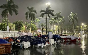 Hình ảnh và clip mưa đá trút xuống dữ dội ở Quảng Nam