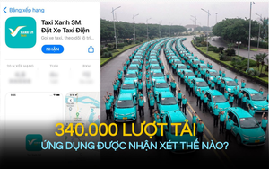 1 tuần ra mắt đã đạt 340.000 lượt tải, ứng dụng TAXI XANH SM đang hoạt động thế nào?