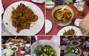 Một khu du lịch ở Hội An bị tố suất ăn 200.000 đồng chỉ có tô canh với vài miếng thịt