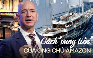 Không chỉ “vung tiền” vi vu siêu du thuyền 500 triệu USD, cách tỷ phú Jeff Bezos tiêu tiền ai nhìn cũng choáng: 10 phút bay lên vũ trụ tốn 5,5 tỷ USD, xây đồng hồ trong núi mất 42 triệu USD