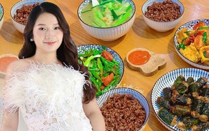 Mẹ bầu thai đôi chia sẻ loạt mâm cơm tự nấu siêu ngon giúp thai nhi đạt cân nặng chuẩn