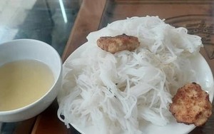 Suất bún 2 miếng chả giá 35.000 đồng ở Sầm Sơn: Phạt lỗi niêm yết giá bằng "K"