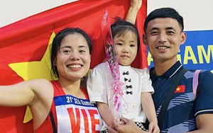 Con gái "nữ hoàng điền kinh" Nguyễn Thị Huyền được rèn chạy ngay từ nhỏ