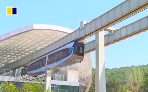 Trung Quốc chạy thử nghiệm tàu điện trên cao không người lái đầu tiên