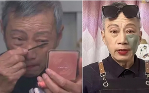Cụ ông 72 tuổi livestream bán mỹ phẩm kiếm tiền trị bệnh hiểm nghèo cho cháu ngoại, cảnh trang điểm trước ống kính khiến dân mạng xúc động