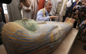 Loạt mộ cổ và xưởng ướp xác lớn được khai quật ở Ai Cập