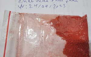 Ăn thịt trộn bột màu làm nem rán, 2 mẹ con thiếu máu nặng