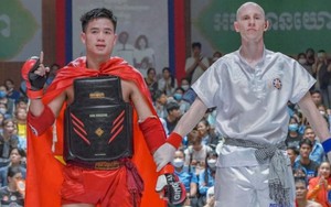 Võ sĩ Việt Nam tung cước cực nhanh hạ gục đối thủ, giành HCV SEA Games