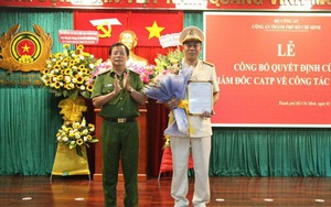 Thượng tá Trần Trung Hiếu làm Trưởng phòng CSGT Đường bộ - Đường sắt TP HCM