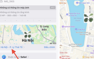 Cách thêm vị trí vào ảnh trên iPhone