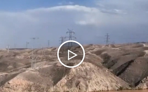 Dự án truyền điện siêu cao áp dài 1634 km trên sa mạc Trung Quốc