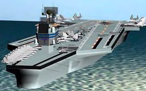 Nhà khoa học hàng đầu Trung Quốc xây dựng mô hình ‘siêu chiến hạm’