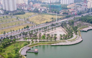 Công viên ở Thủ đô thiết kế theo phong cách sân golf dang dở sau 7 năm thi công