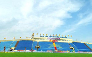 ĐT Syria bất ngờ khi tới sân Thiên Trường, ngỡ là chuẩn bị chơi trận vòng loại World Cup