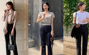 Mặc đẹp và thanh lịch với quần jeans đen