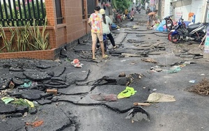Hình ảnh tan hoang sau trận lũ cực lớn tối 4-6 ở Đồng Nai