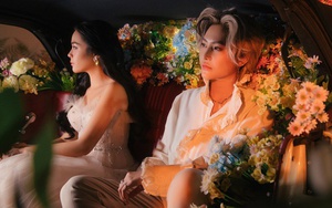 Vicky Nhung 'bắt trend' quay dự án mới trong xe hoa, hoà giọng với Osen Ngọc Mai
